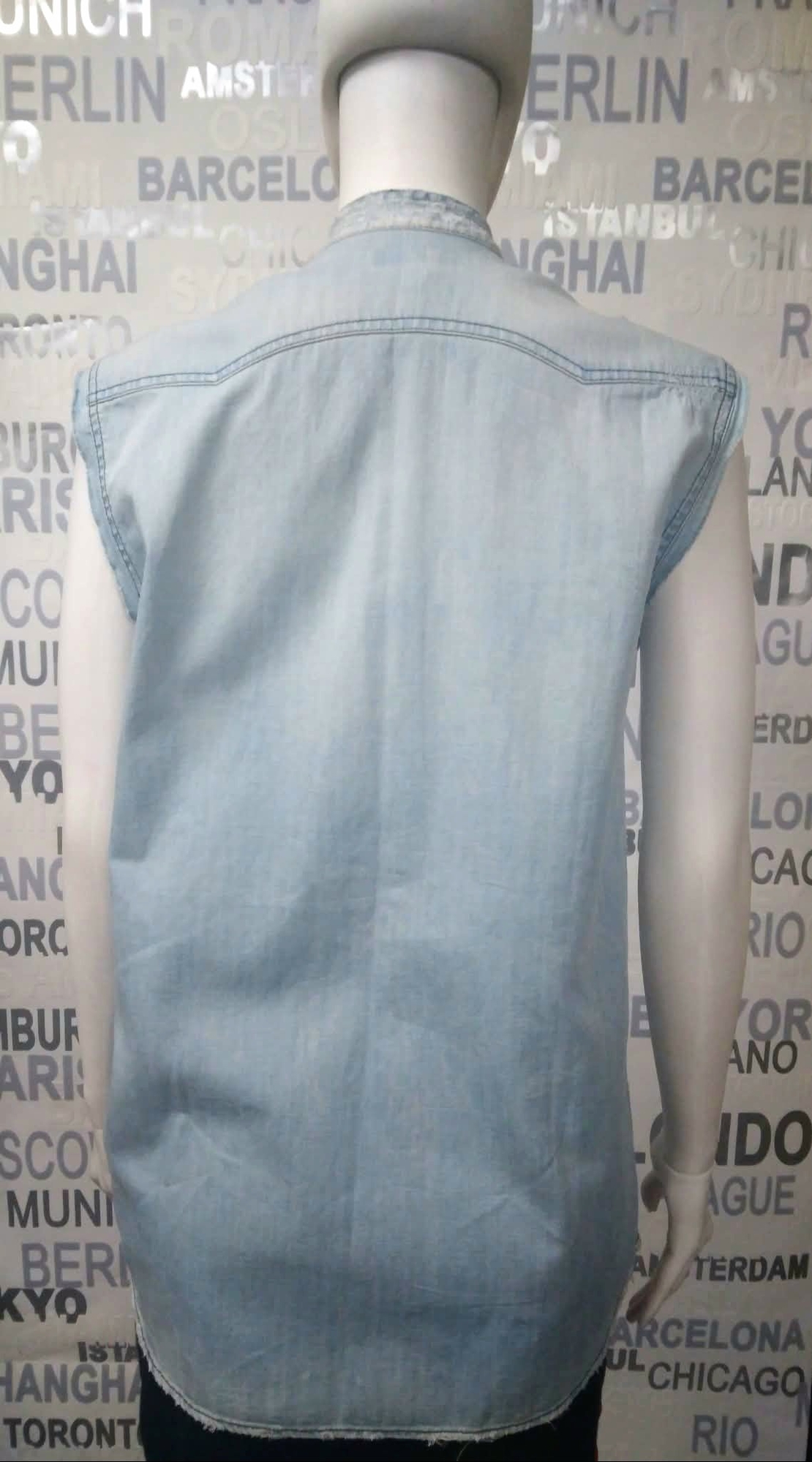 дамска  дънкова риза Replay