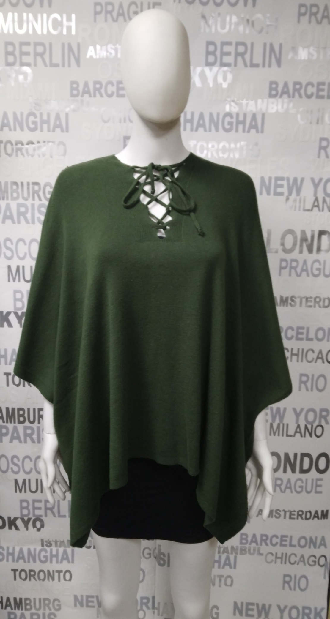 дамско пончо