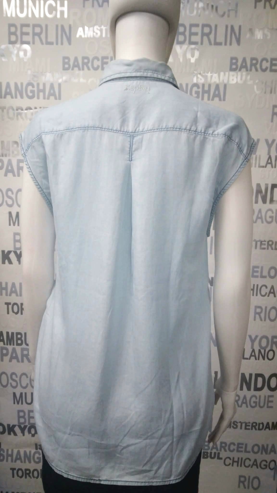 дамска  дънкова риза Replay