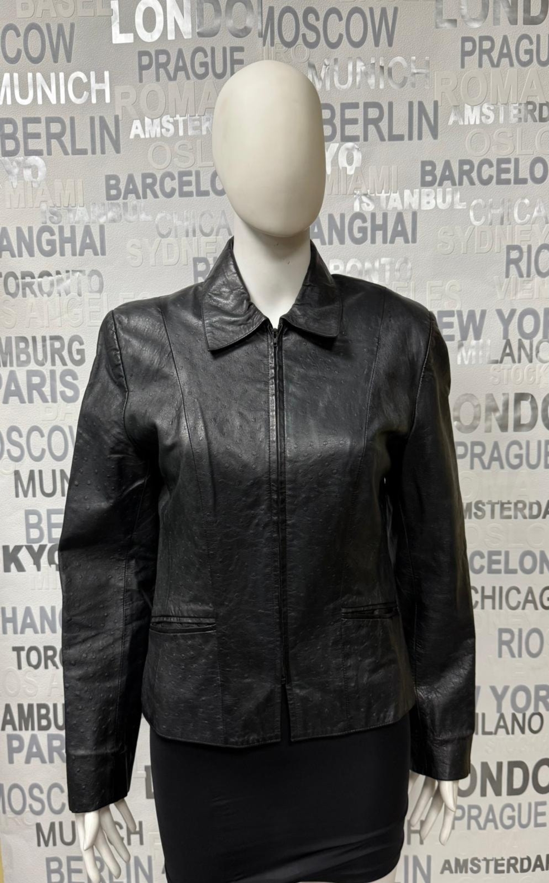 дамско  яке от естествена кожа