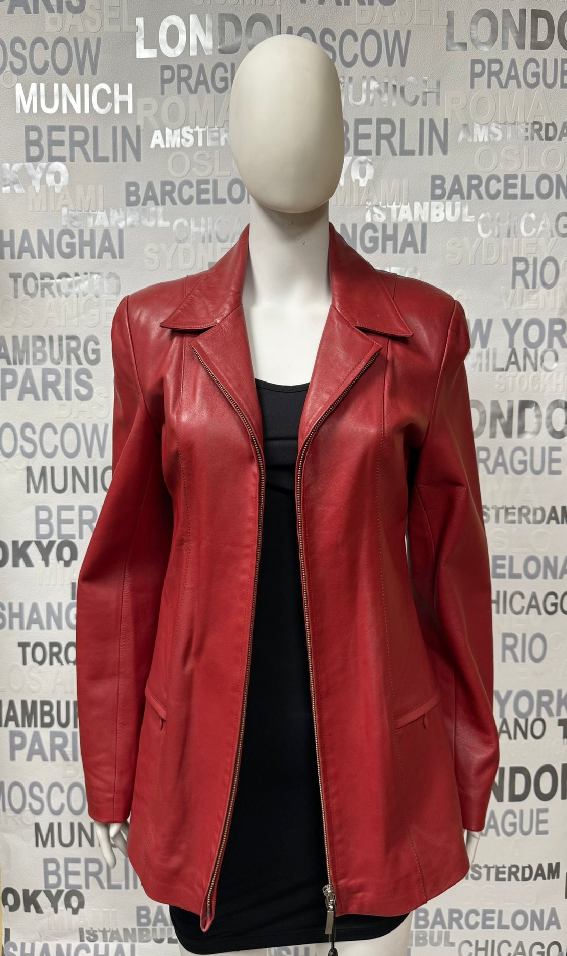 дамско  яке от естествена кожа