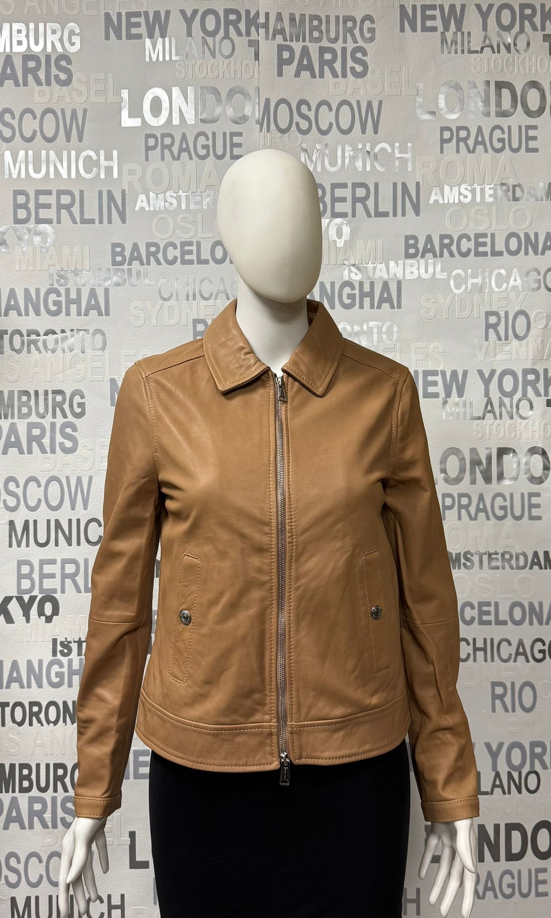 дамско яке Replay от естествена кожа