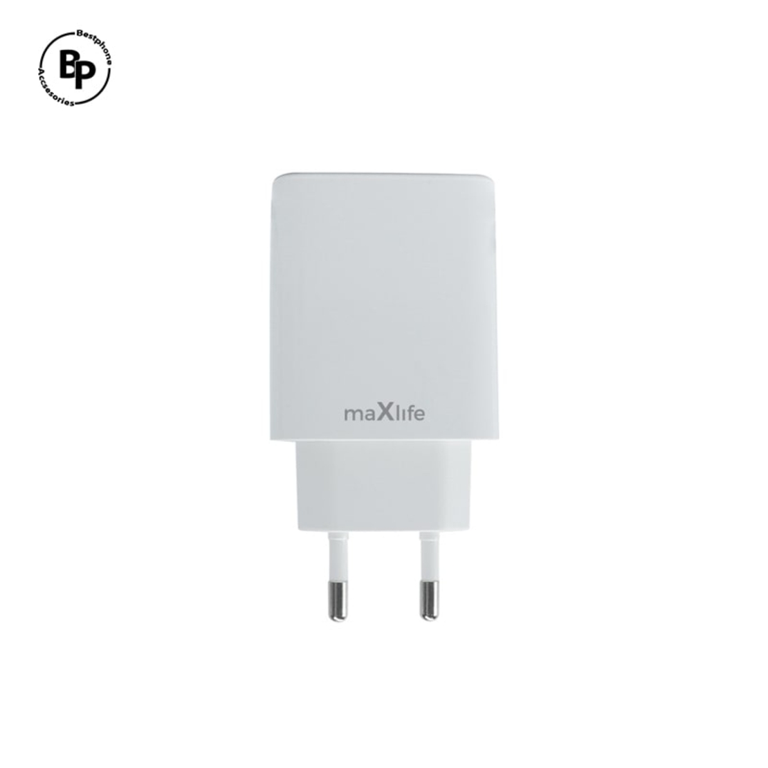 Адаптер Maxlife MXTC-10 Гнездо USB-C (20W) White