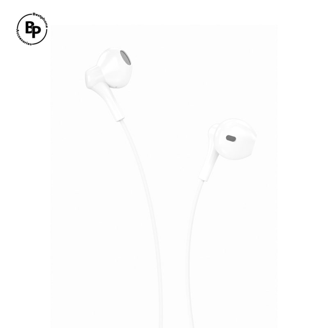 Слушалки XO EP39 с кабел jack (3,5mm) White