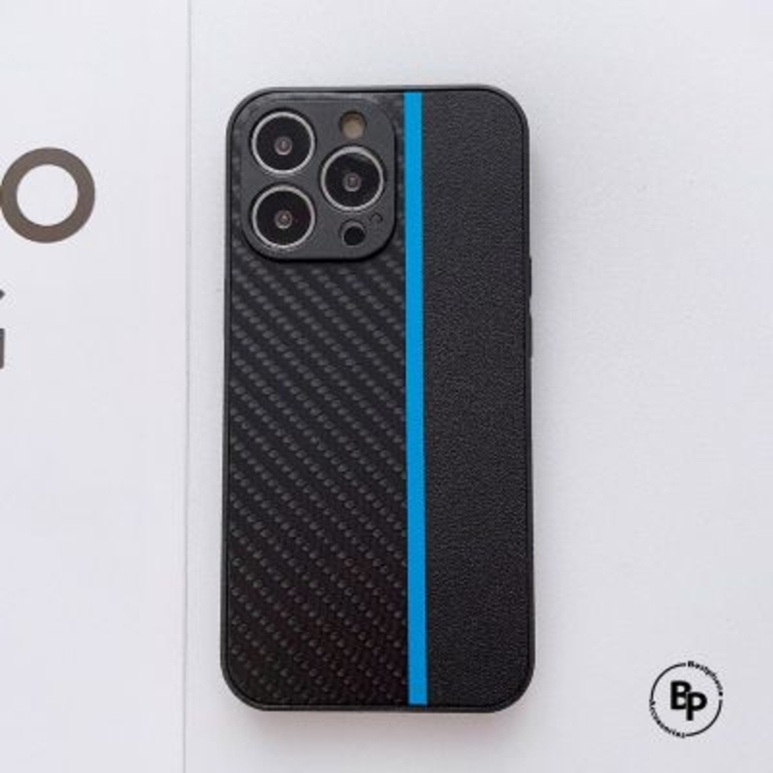 Силиконов кейс Carbon Fusion Huawei Nova 9 Blue Line