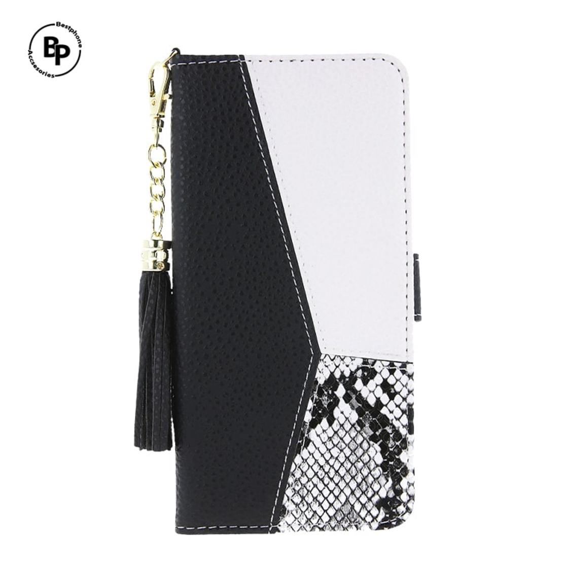Кожен Калъф Charms Samsung A34 Black