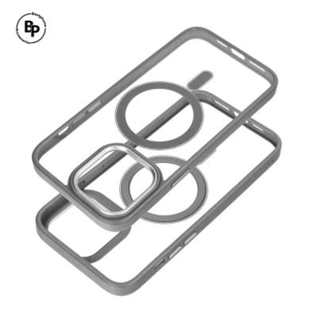 Кейс Color Edge Magsafe iPhone 15 Plus Titanium