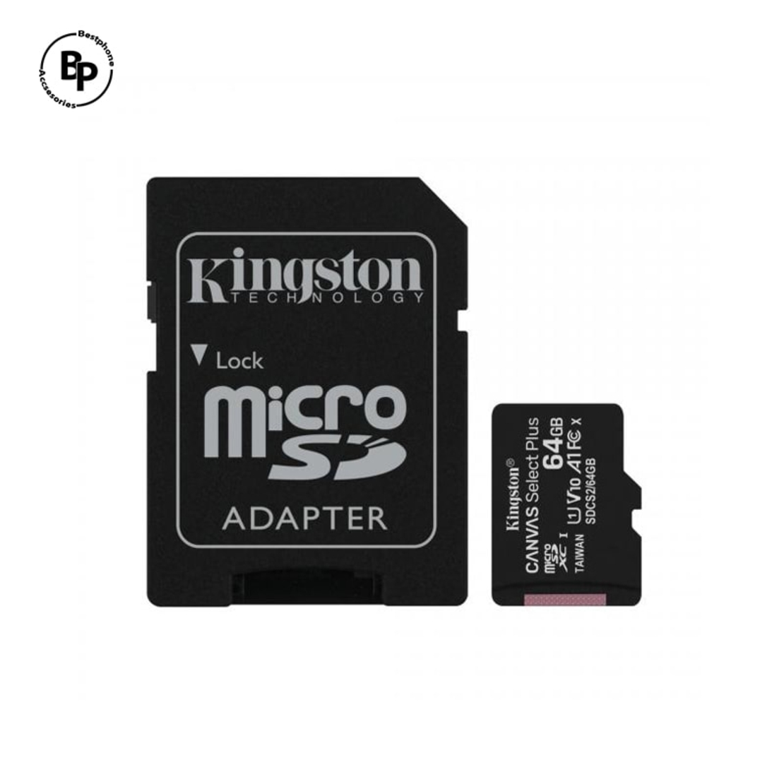 Карта памет Kingston 64 GB, micro SDHC,Canvаs Select Plus