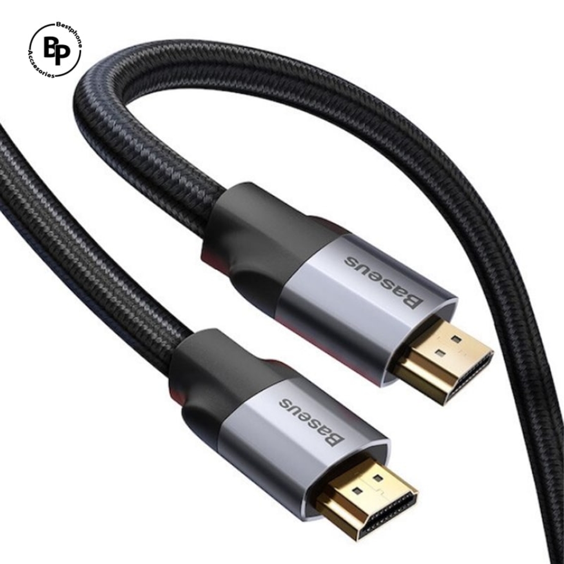 (Baseus) Enjoyment HDMI - HDMI Кабел (1.0m) Dark Gray 4K