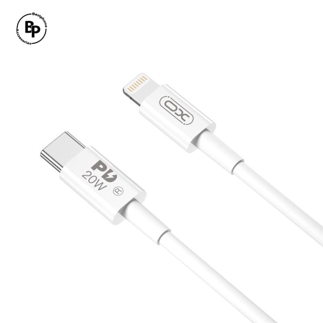Кабел XO NB-Q189A PD Type-C - Lightning (1.0m) 20W White