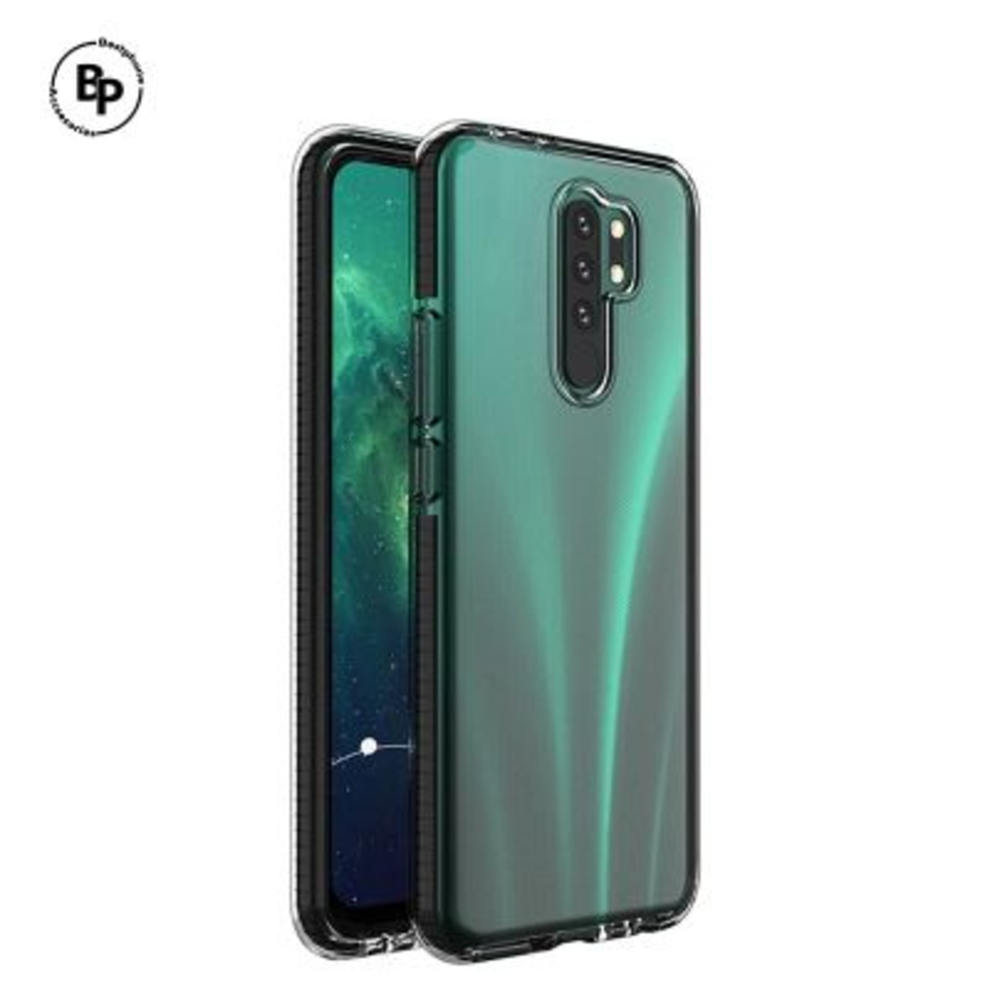 Силиконов Гръб Bumper Huawei P40 Lite E Black