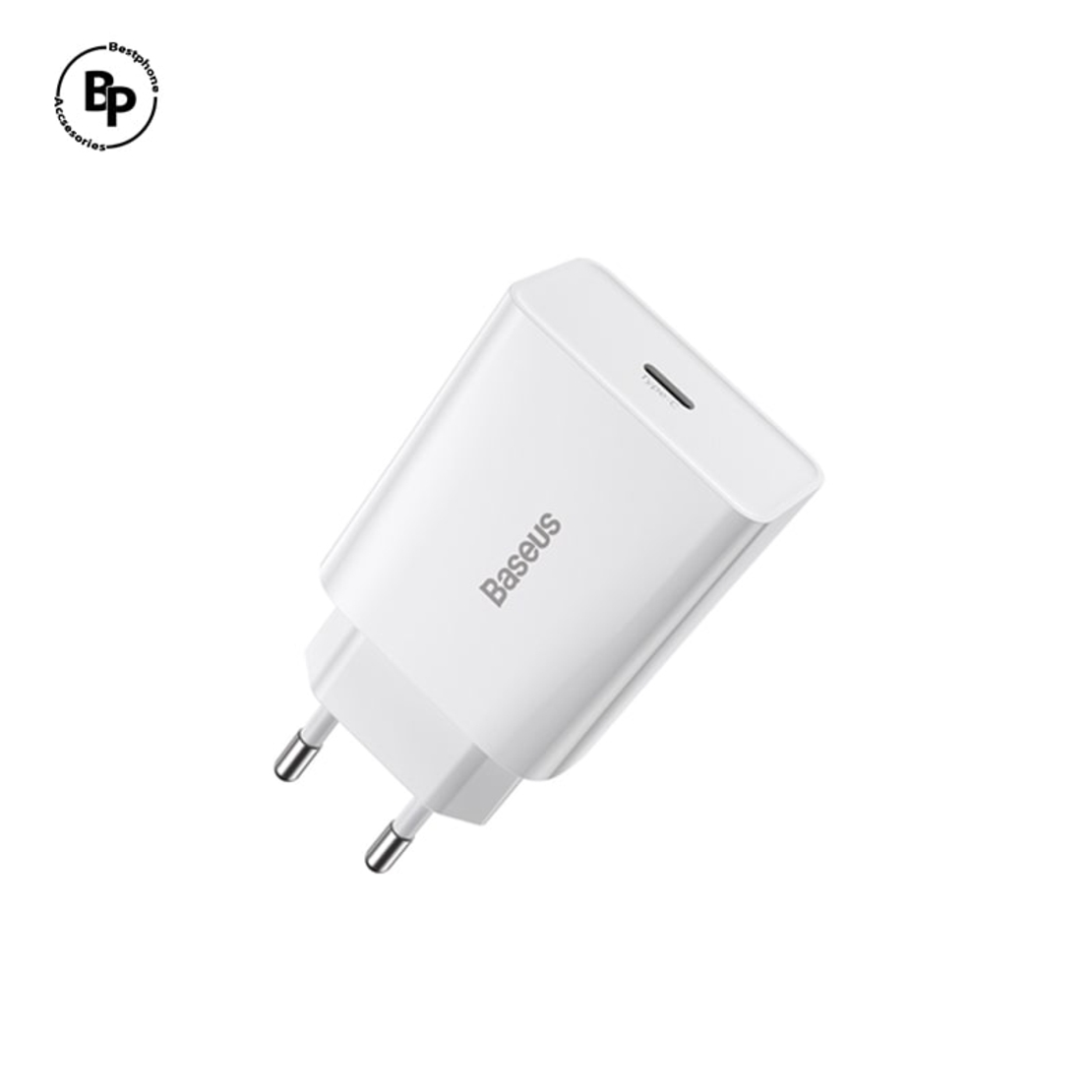 (Baseus) Mini Адаптер PD,Type-C Гнездo (20W) White