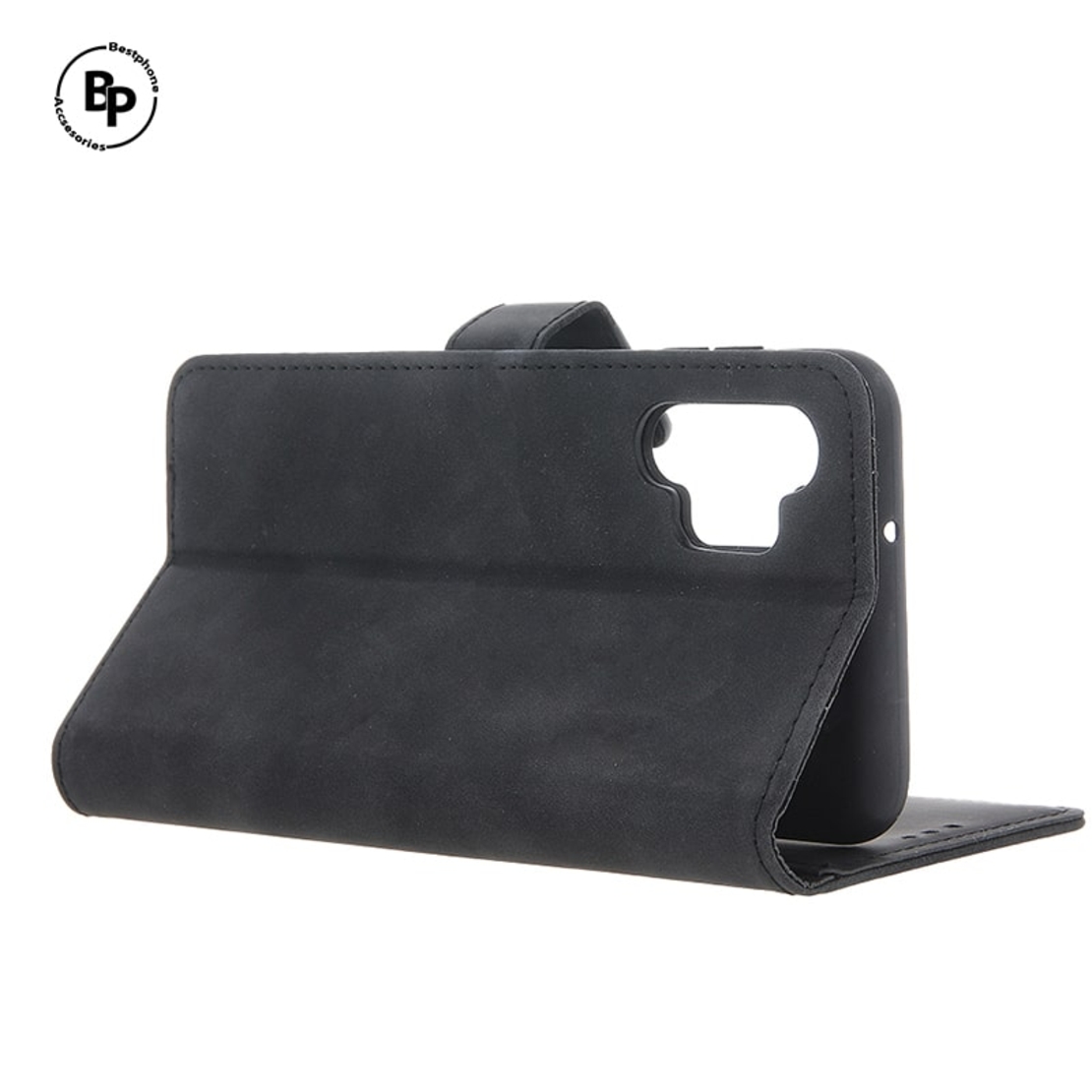Кожен Калъф Smart Valvet Samsung S24 Black
