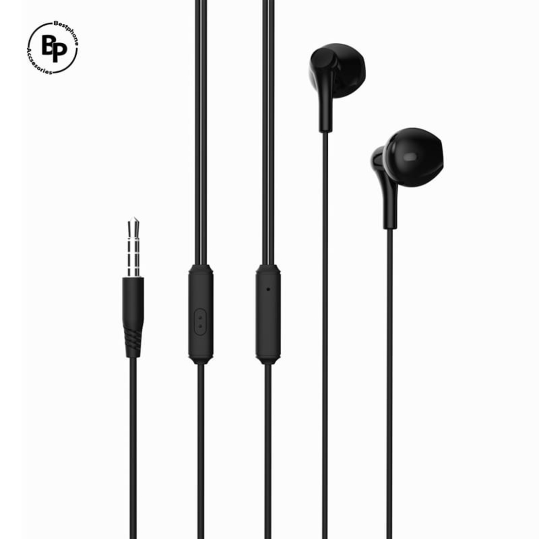 Слушалки XO EP39 с кабел jack (3,5mm) Black