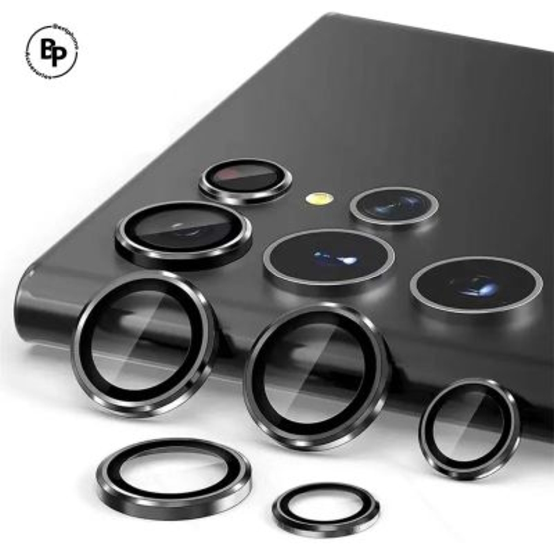 Протектор за камера lens Samsung S23 Ultra Black