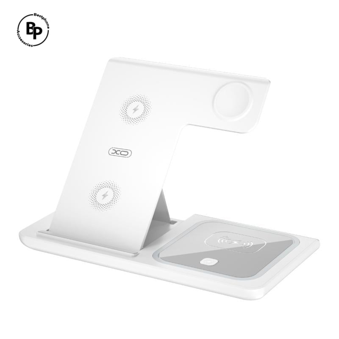 Стойка за Зареждане XO WX023 3 в 1 (15W) White