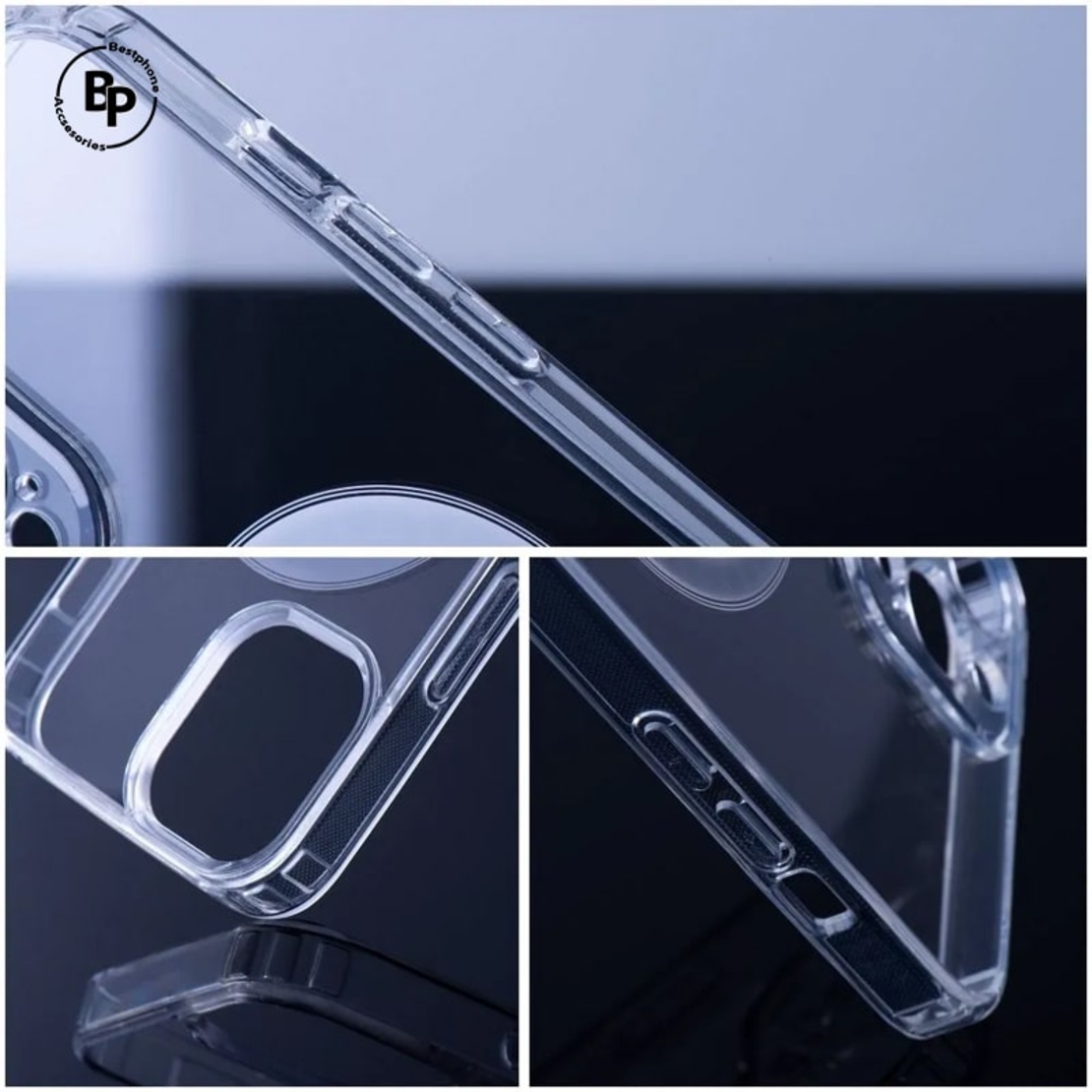 Силиконов Прозрачен Гръб Magsafe Samsung S24 Ultra (1.50mm)