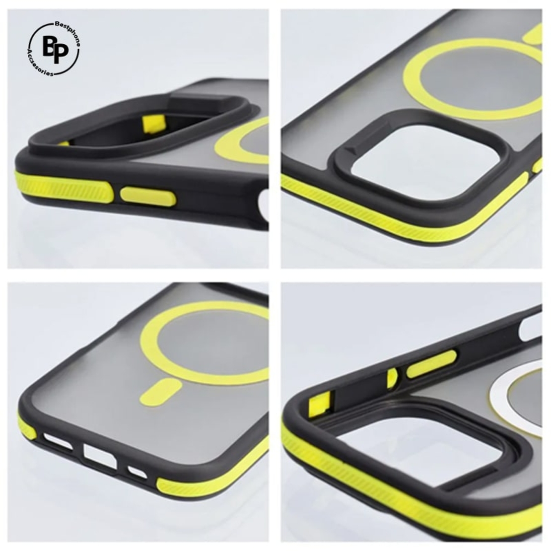 Твърд Силиконов Кейс Neo iPhone 16 Yellow