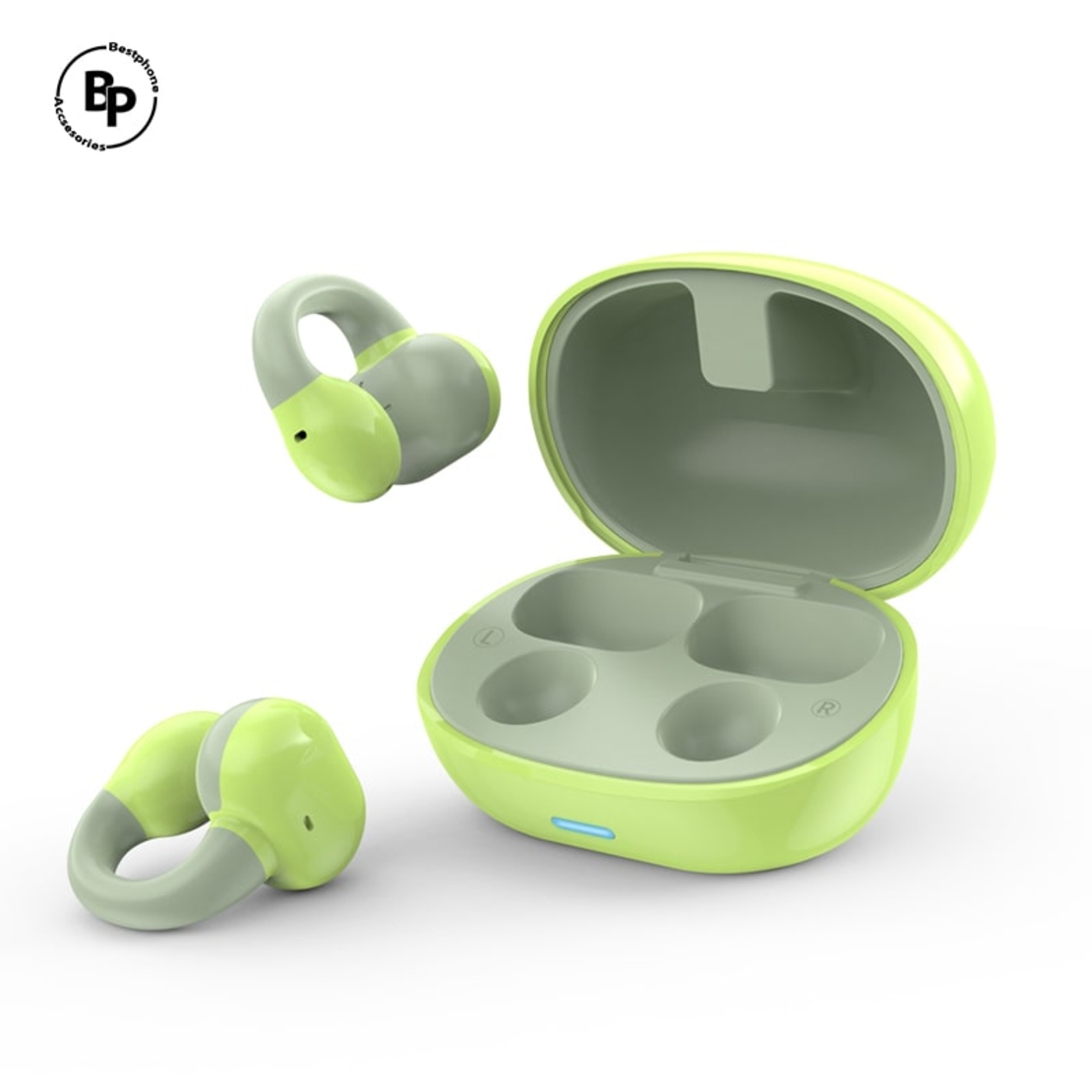 Безжични Слушалки Bluetooth XO G18 OWS TWS Green