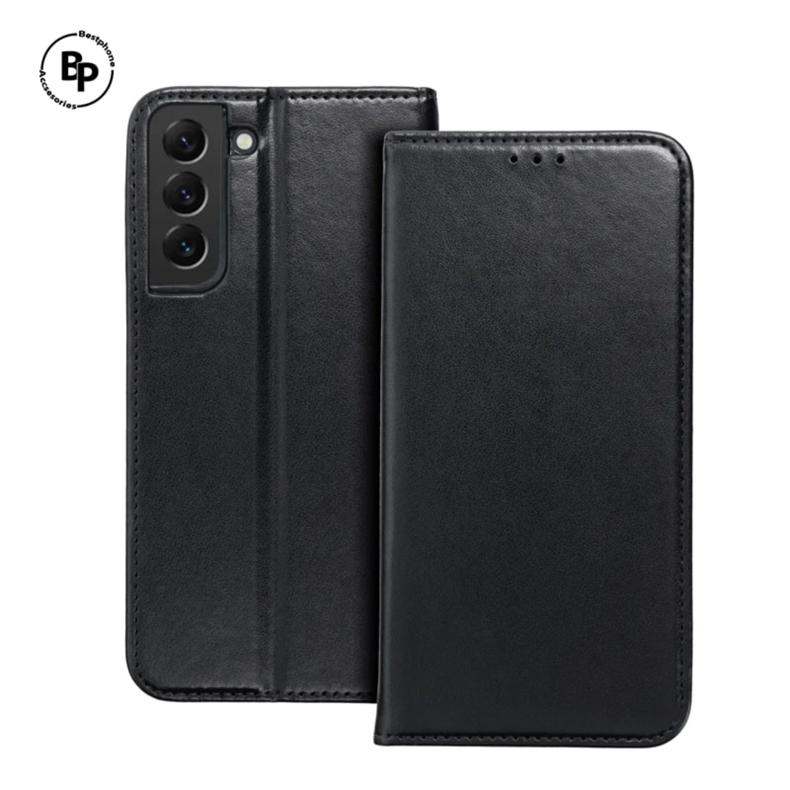 Кожен Калъф Magnetic Book Huawei Nova 10 Pro Black