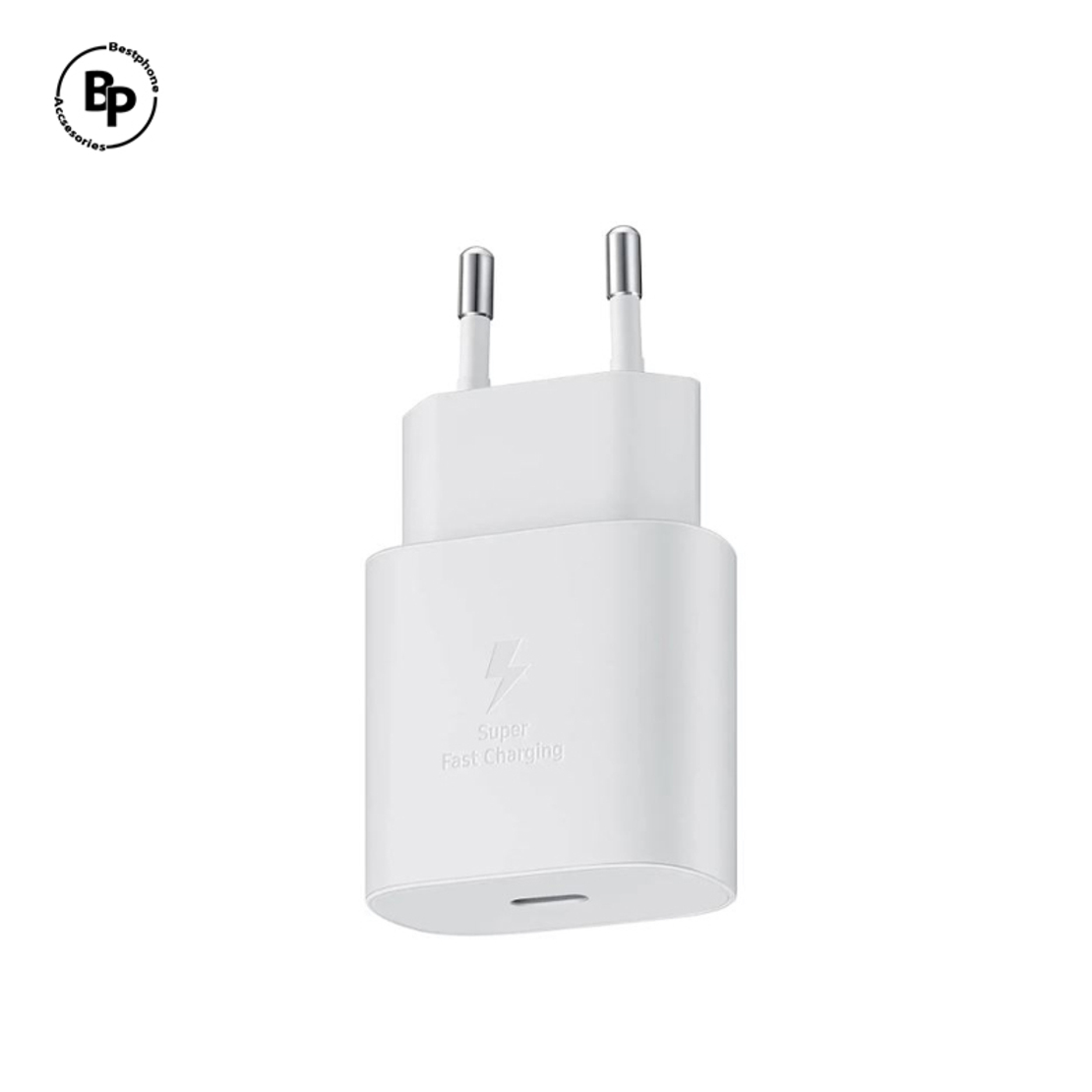 Зарядно Samsung, Гнездо Type-C (25W) White