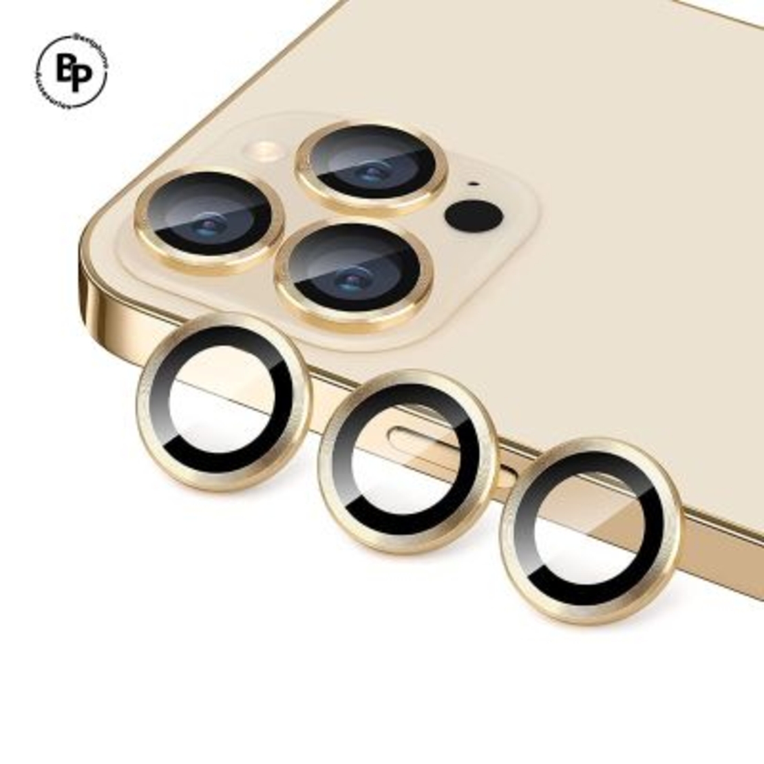 Протектор за камера lens iPhone 15 Plus Gold