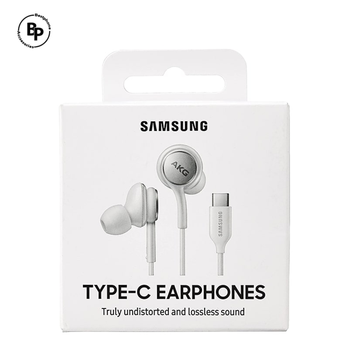 Слушалки Samsung Кабел Type-C - AKG (S20/S21/Note10) White