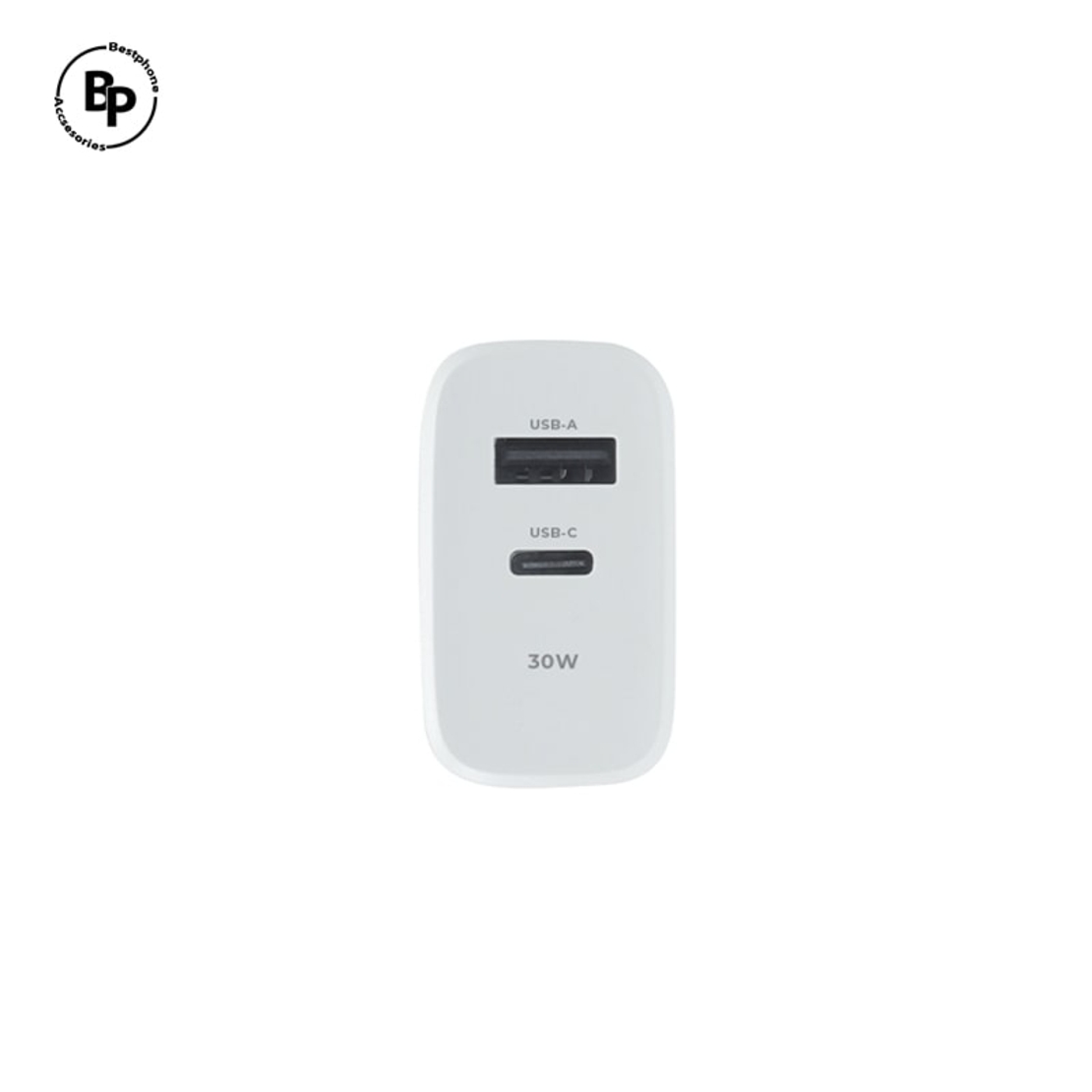 Адаптер Maxlife MXTC-10 Гнезда USB / Type-C (30W) White