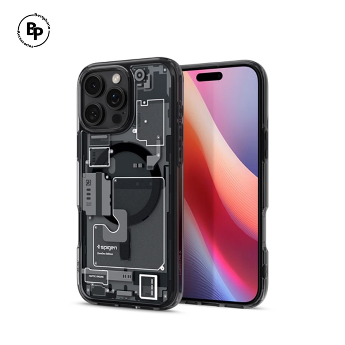 Кейс Spigen Ultra Hybrid Zero One Magsafe iPhone 16 Pro Max Black