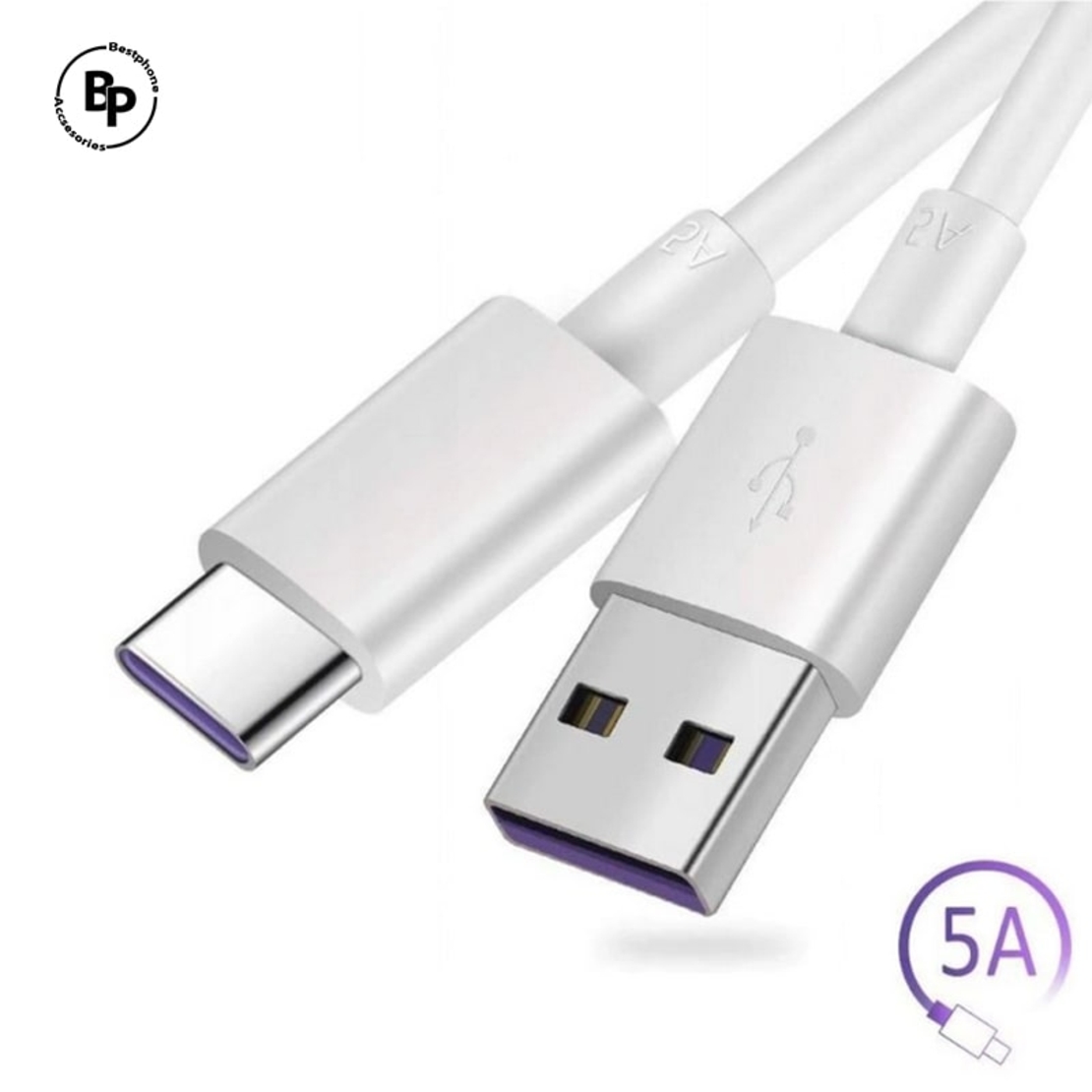 Кабел Huawei USB - Type-C, (1m) (5.0А) White