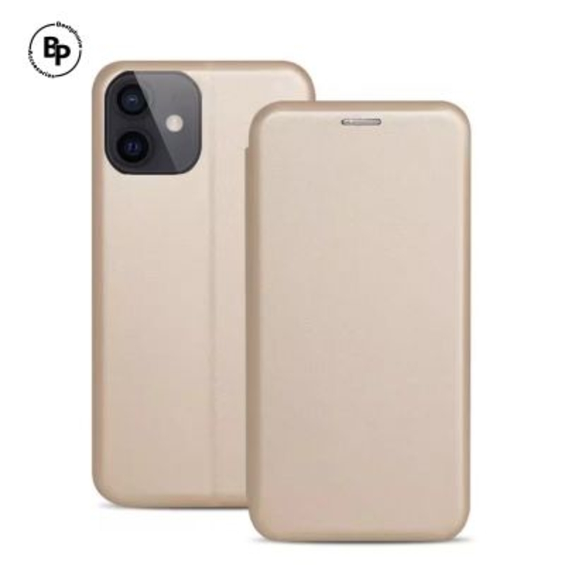 Кожен Калъф Elegance book Samsung Note 8 Gold