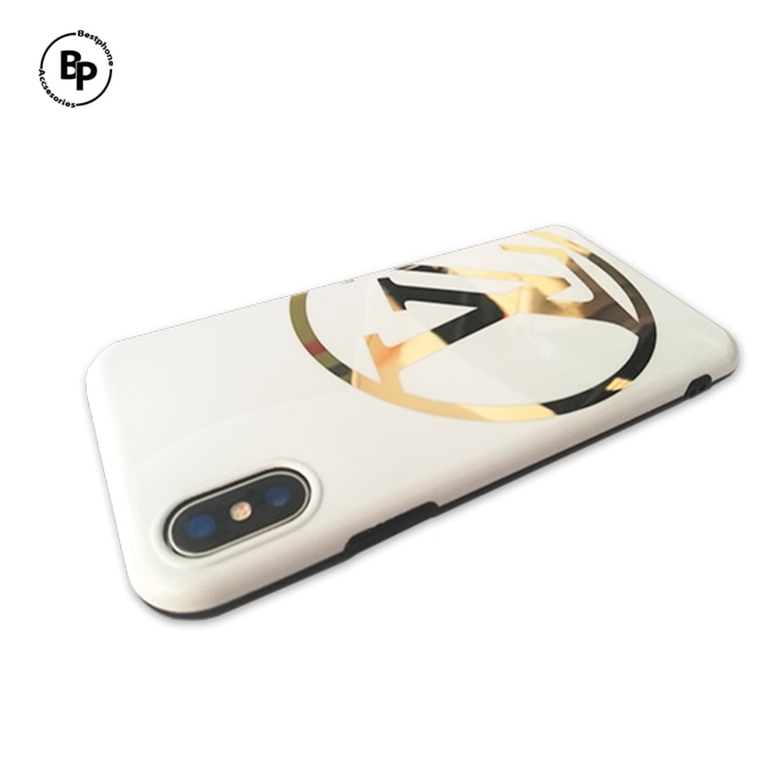 Силиконов кейс LV iPhone 11 White