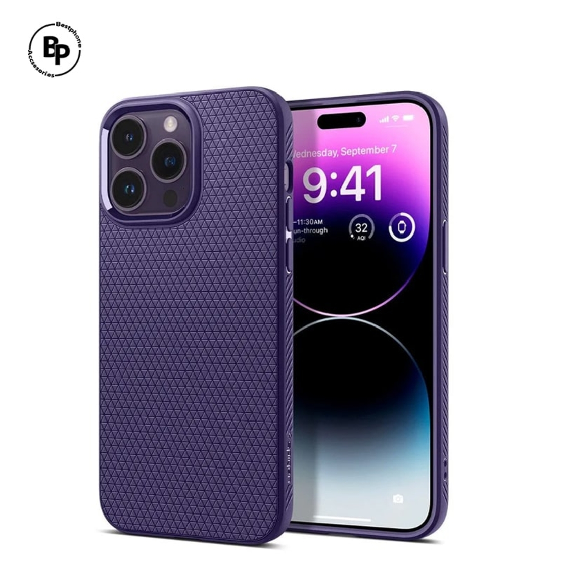 Кейс SPIGEN Liquid Air iPhone 14 Pro Max Purple