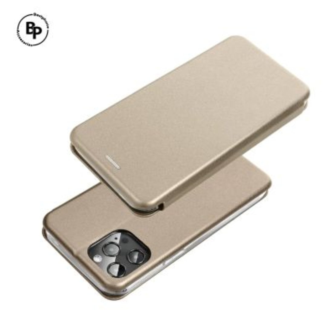 Кожен Калъф Elegance book Samsung Note 8 Gold