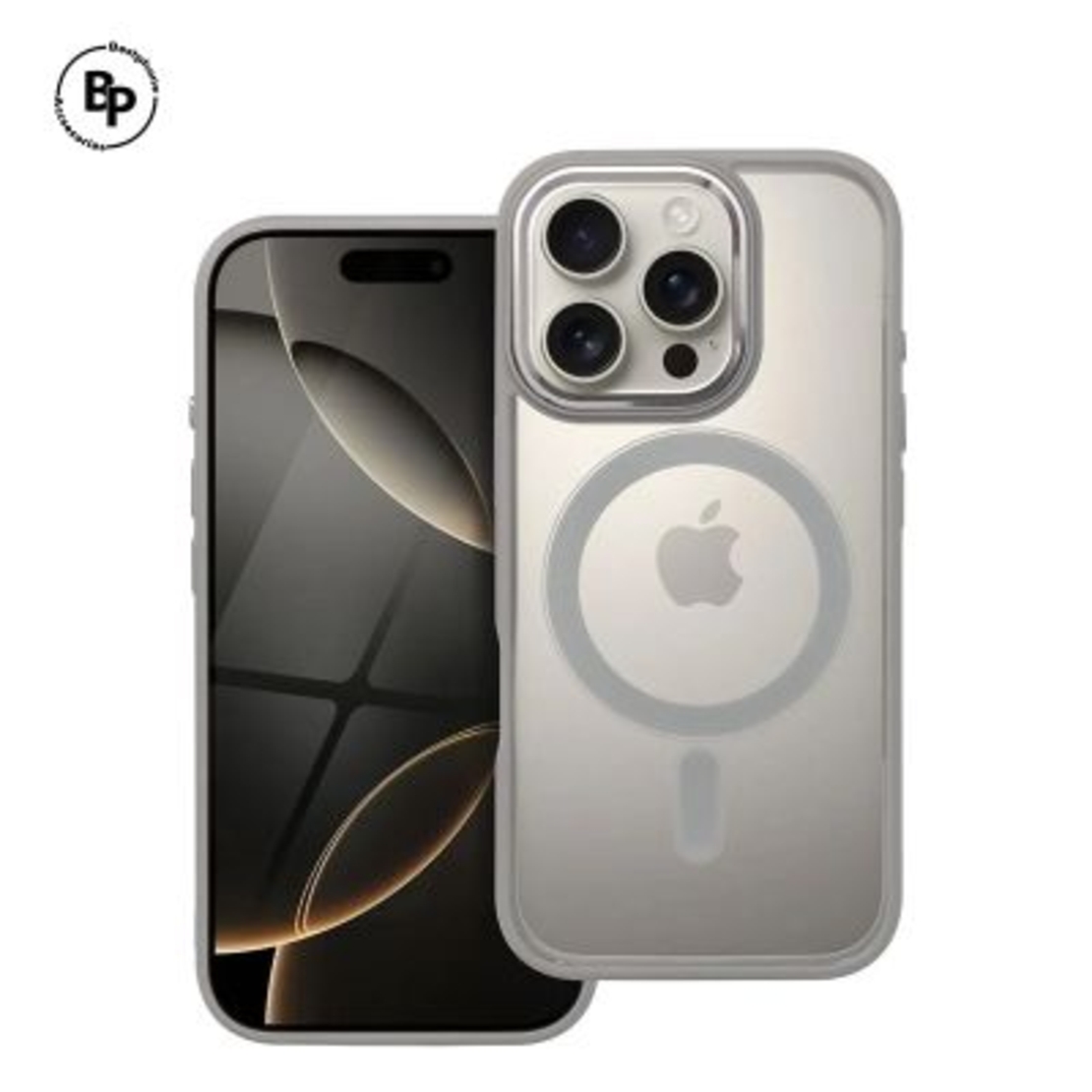Кейс Color Edge Magsafe iPhone 15 Plus Titanium