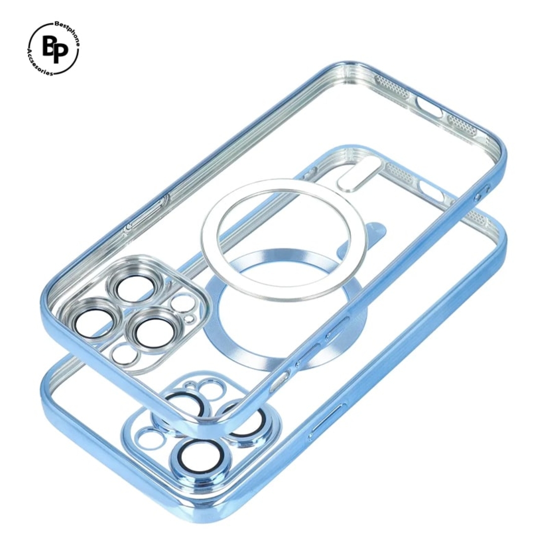 Силиконов Кейс Electro Magsafe iPhone 14 Pro Blue