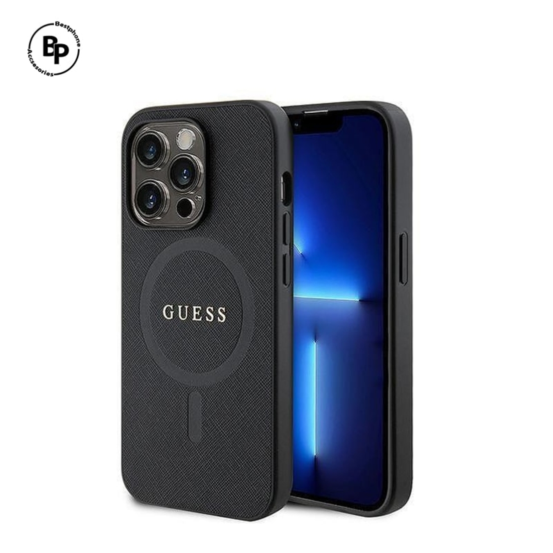 Кейс Guess Apple iPhone 15 Saffiano MagSafe
