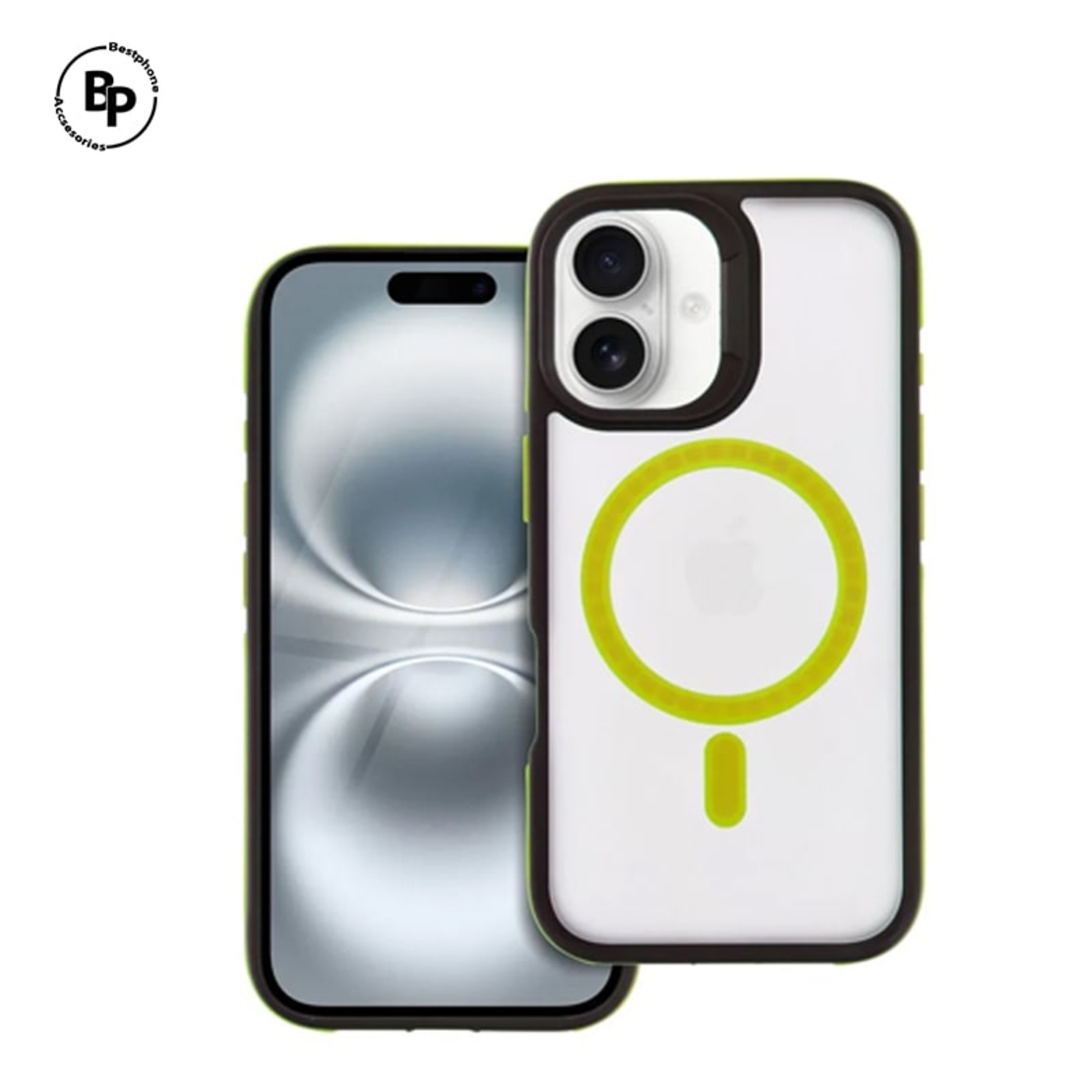 Твърд Силиконов Кейс Neo iPhone 16 Yellow