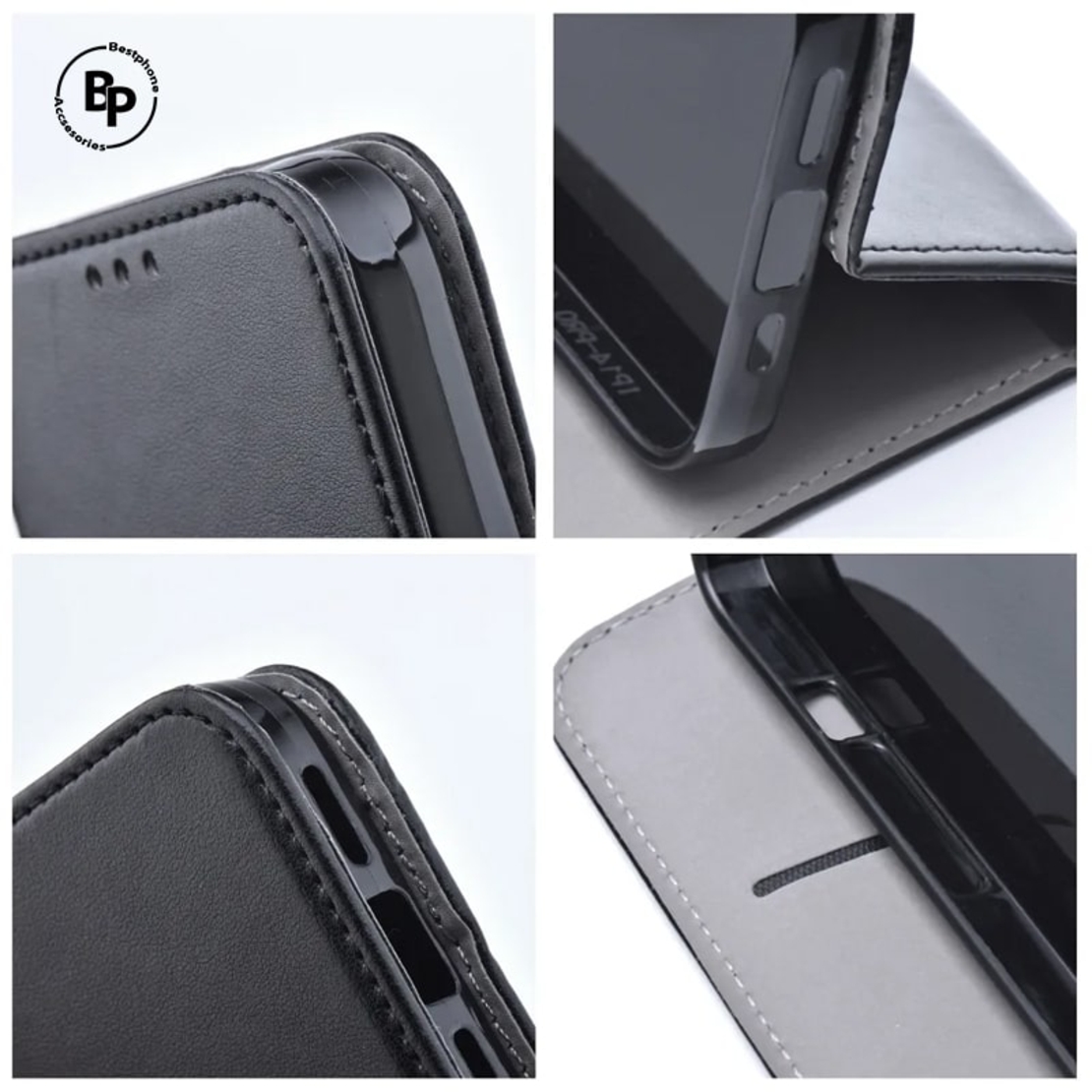 Кожен Калъф Magnetic Book Huawei Nova 10 Pro Black