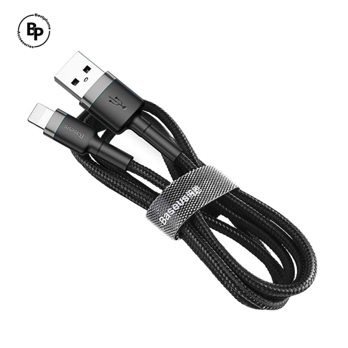 (Baseus) Кабел Cafule Usb - Lightning, (3m) (1,5A) Grey-Black