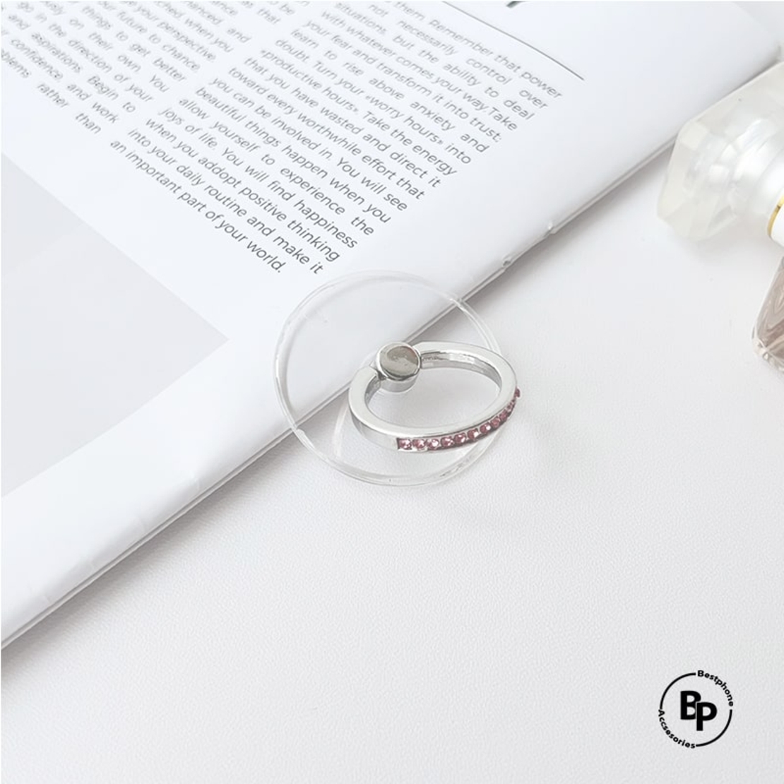 Pop Socket Ring Rose Gold
