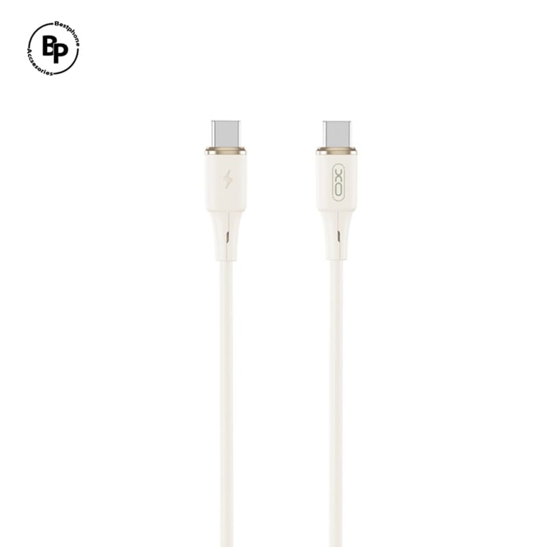 Кабел XO NB-Q261 Type-C - Type-C (1m) (60W) Beige