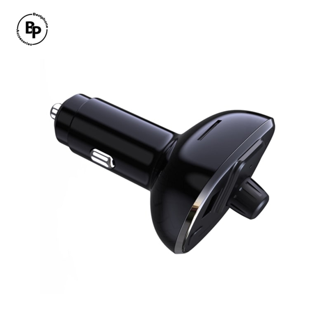 Зарядно за кола XO FM BCC05 Bluetooth MP3, трансмитер (18W) Black