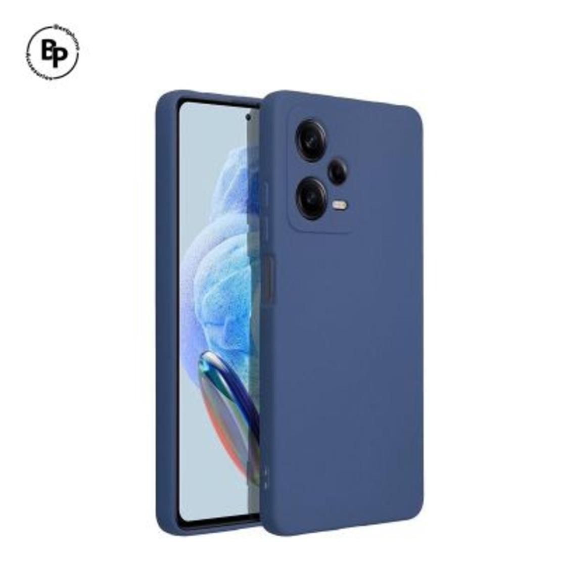 Силиконов Кейс Metallic Redmi Note 12 4G Blue