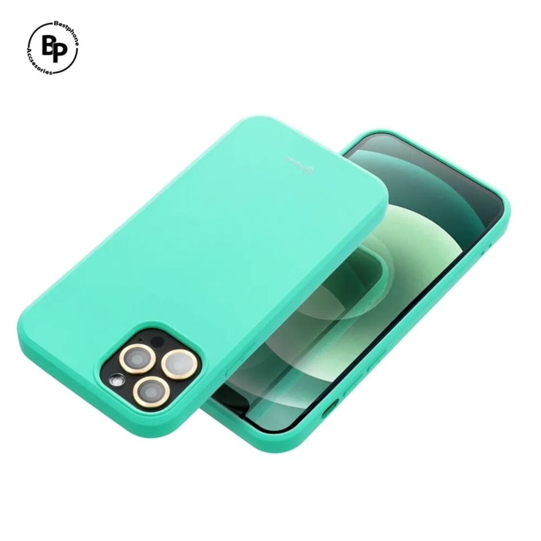 Силиконов Кейс Roar Colorful Jelly iPhone 13 Pro Mint