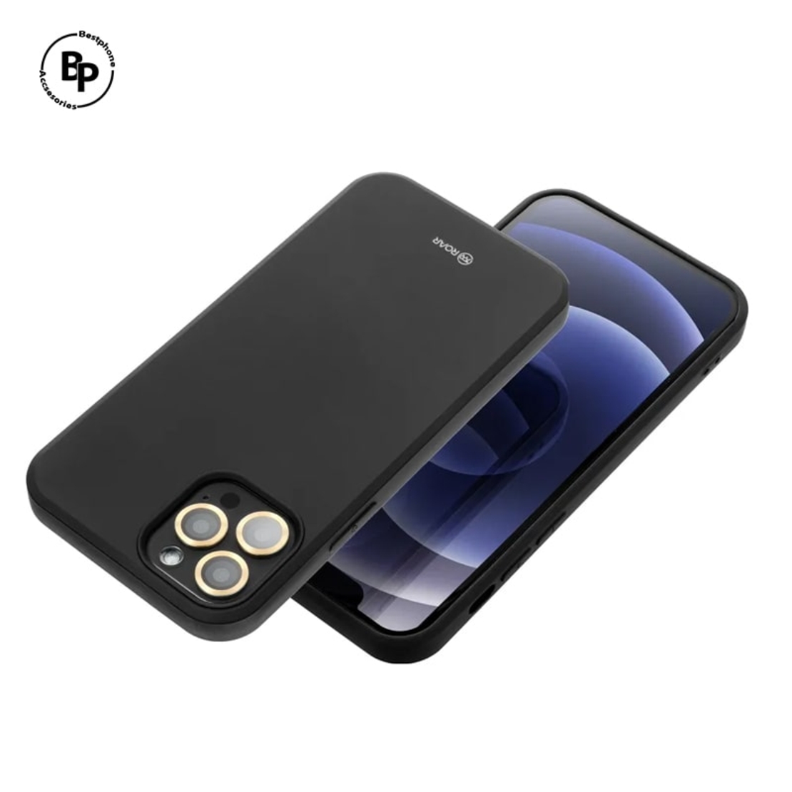 Силиконов Кейс Roar Colorful Jelly Samsung S23 Plus Black