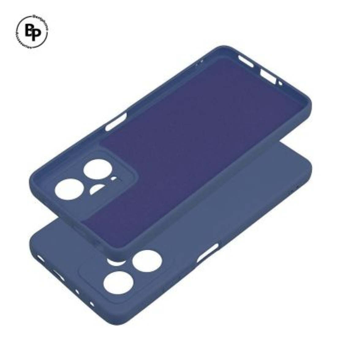 Силиконов Кейс Metallic Redmi Note 12 4G Blue