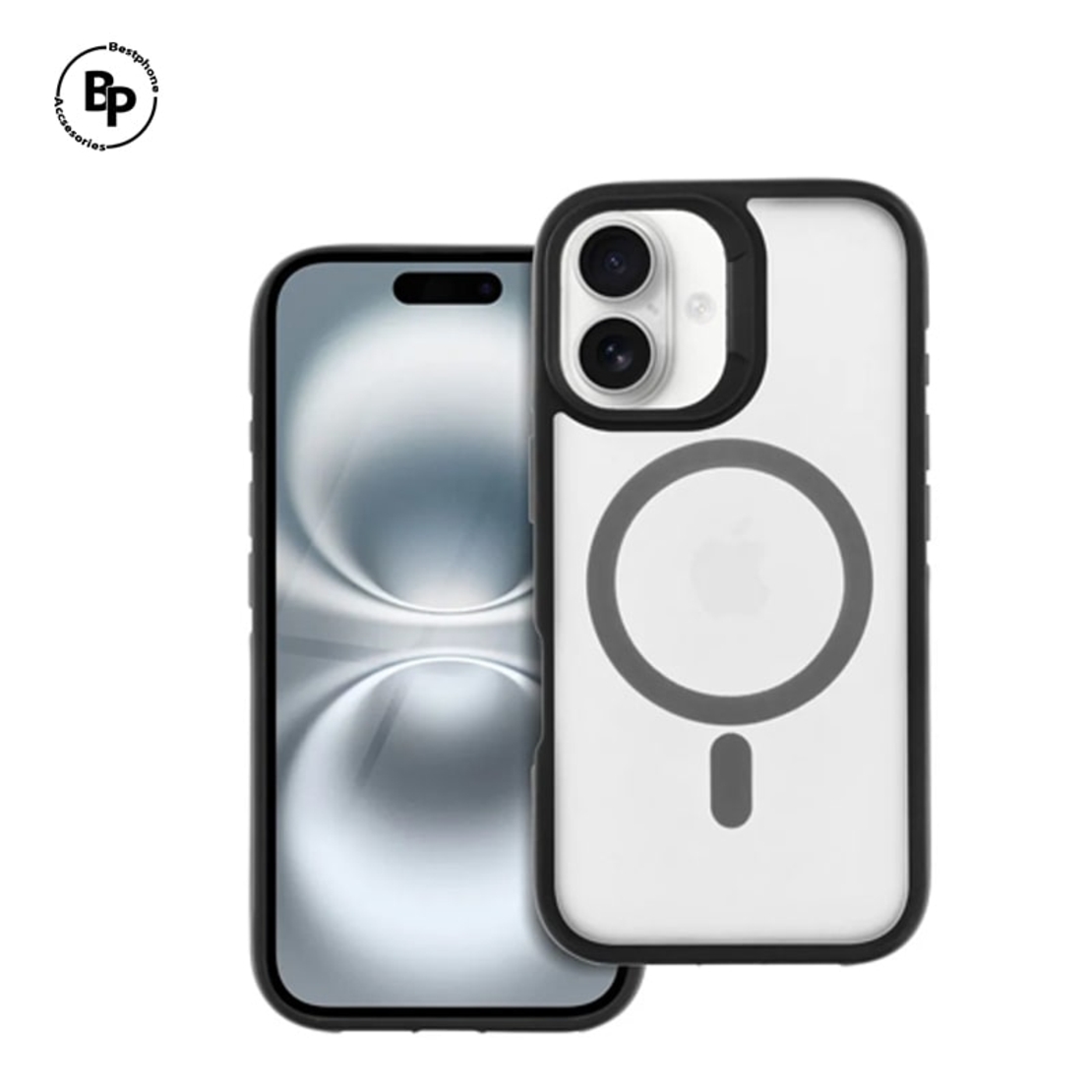 Твърд Силиконов Кейс Neo iPhone 16 Black