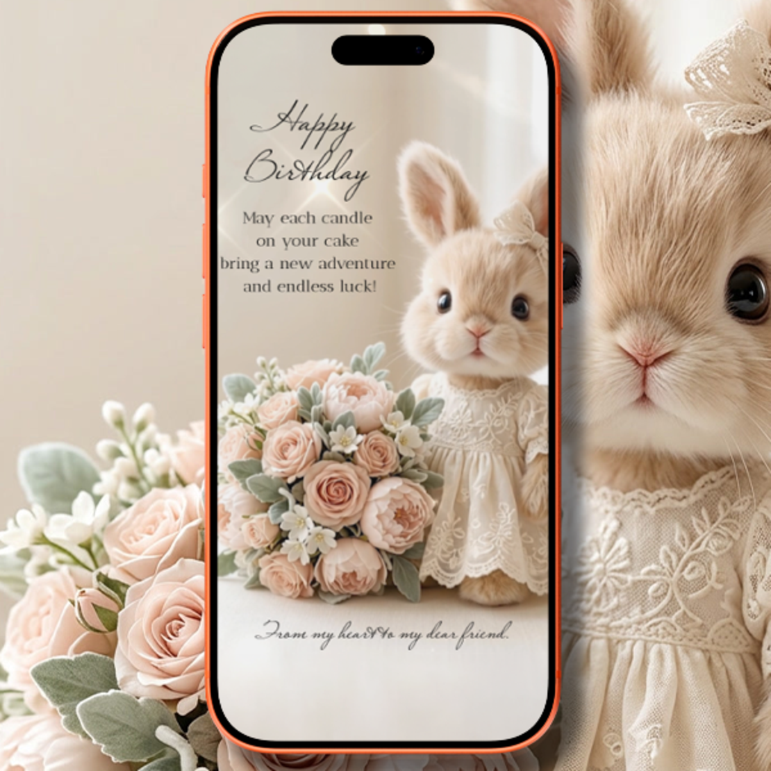 The Cutest Bunny Digital Video Greeting for an Unforgettable Birthday
