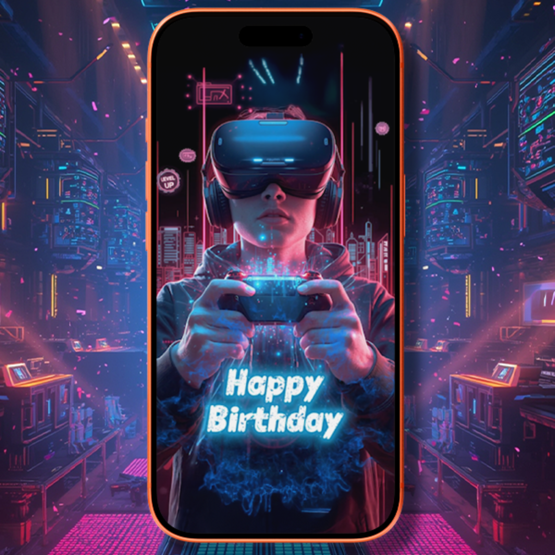 Epic Gaming Party Video Invite